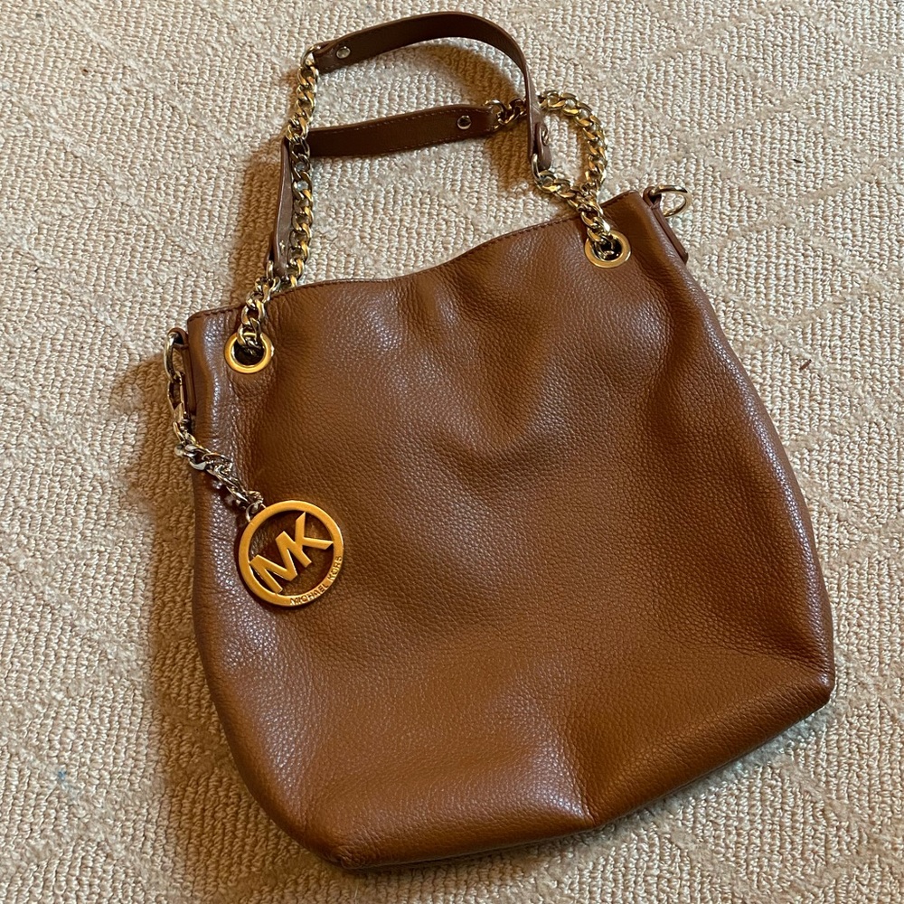 Michael Kors Brown Leather Purse